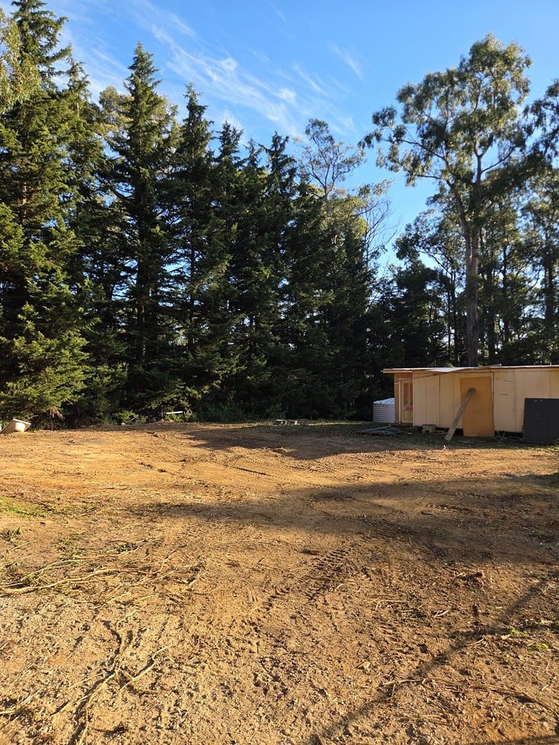Block cleared ready for works in Emerald