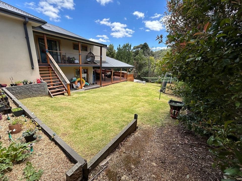 Freshly mown lawn after a Terra Maintenance visit in Belgrave