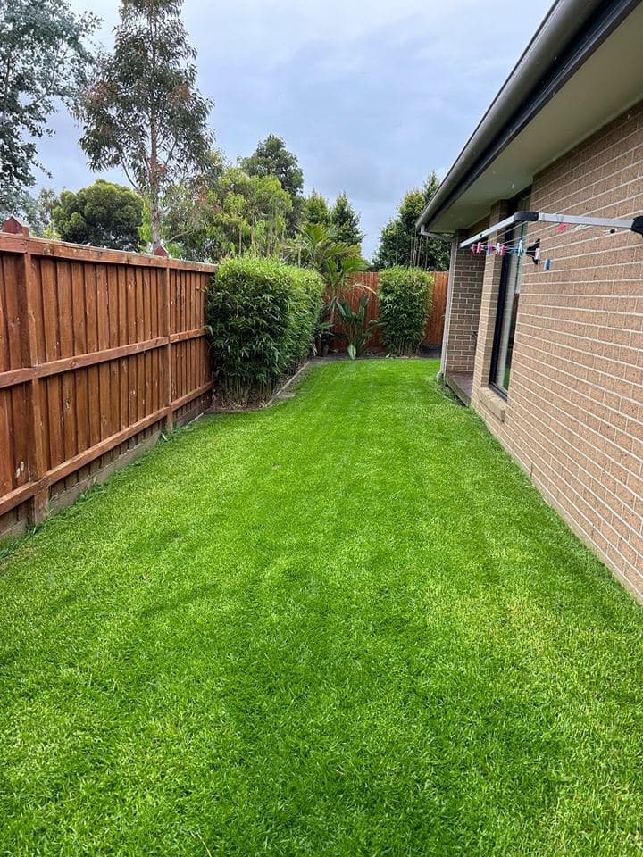 Cleared and tidied property after a Terra Maintenance visit in Officer